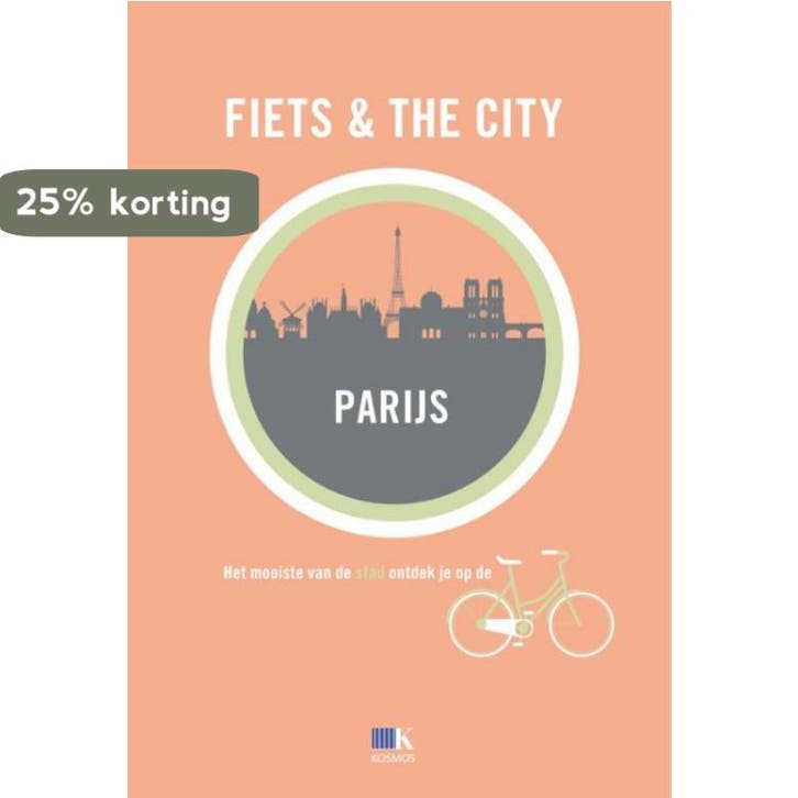 Fiets + The City: Parijs / Fiets & the City 9789021555560, Boeken, Reisgidsen, Gelezen, Verzenden