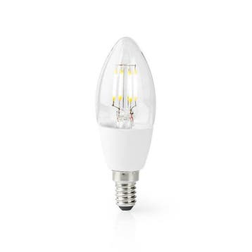 Wi-Fi Smart LED-Lamp | 2700K - Warm wit | E14 -, Verzenden, Nieuw, E14 (klein)