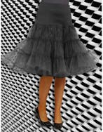 Onderrok tutu tulle luxe rockabilly zwart, Ophalen of Verzenden, Nieuw