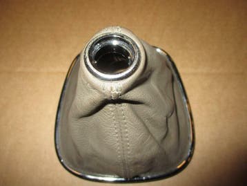 pookhoes beige leder Jaguar S Type, Ophalen of Verzenden, Gebruikt, Jaguar