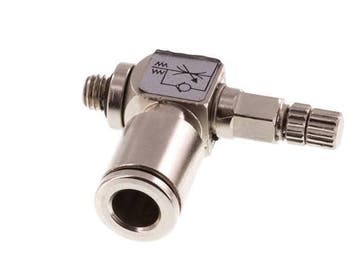 Vanne de régulation de débit Coude dentrée 6 mm - M5 Vis, Verzenden, Nieuw