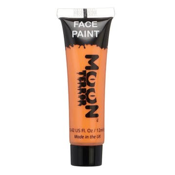 Moon Terror Halloween Face Paint Pumpkin Orange 12ml, Verzenden