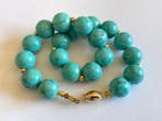 18 karaat (750) goud - turkoois - Armband