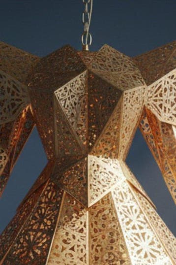 Morocco - Najim Idrissi - Kroonluchter - Marokkaanse model -