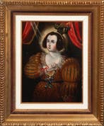 Colonial school (XVII) - La conversión de María Magdalena