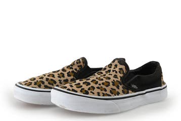 Vans Instappers in maat 36½ Panter, Kleding | Dames, Schoenen, Overige kleuren, Verzenden, Instappers, Gedragen