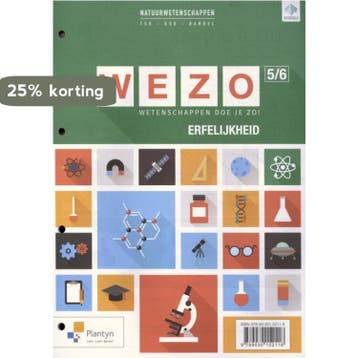 WEZO Wetenschappen doe je zo 5/6 handel: Erfelijkheid (incl., Verzenden, Zo goed als nieuw, Claire Smith