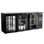 Barkoelkast | U-SERIE | 355L | Zwart | 0°C/+10°C |, Zakelijke goederen, Horeca | Keukenapparatuur, Verzenden, Nieuw in verpakking