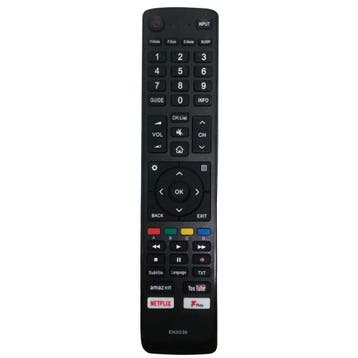 Universele Hisense afstandsbediening – met appknoppen – Slim, Ophalen of Verzenden