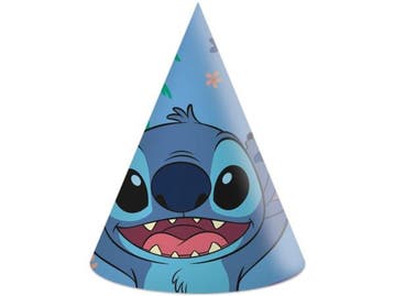 Veiling - Feesthoedjes Stitch &amp; Angel - 6 stuks - Daily