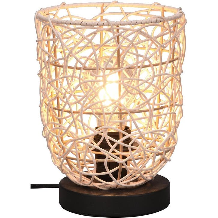 LED Tafellamp - Tafelverlichting - Trion Lopar - E27 Fitting, Huis en Inrichting, Lampen | Tafellampen, Nieuw, Verzenden
