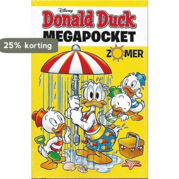 Donald Duck Megapocket zomer / Donald Duck Mega Pocket / 8, Verzenden, Sanoma Media NL. Cluster : Jeu