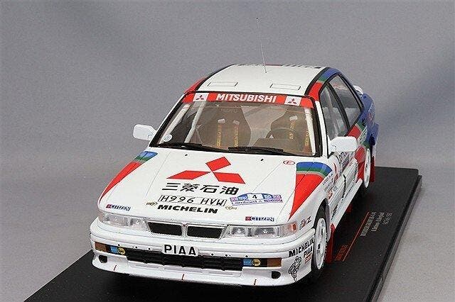 IXO 1:18 - Modelauto - Mitsubishi Galant VR-4 No.4 -, Hobby en Vrije tijd, Modelauto's | 1:5 tot 1:12