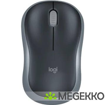 Logitech M185 Zwart/Grijs Draadloze Muis, Verzenden, Nieuw