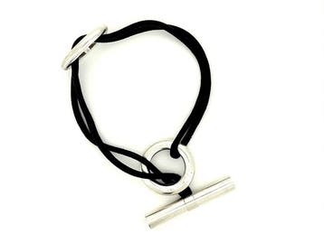 Zonder minimumprijs - Hermès - Armband - Skipper Zilver, Nieuw