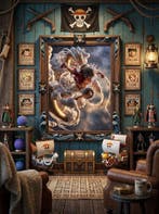 daveY - Monkey D. Luffy Gear 5 & Golden Dragon – Opera, Nieuw