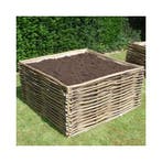 Moestuinbak Hazelaar 120x120x60 cm, Verzenden, Nieuw