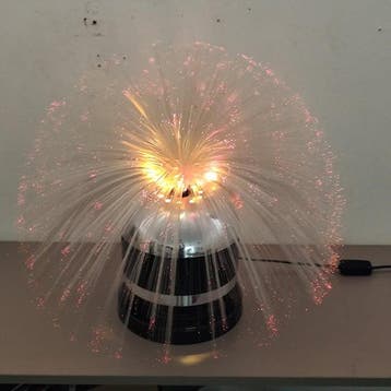 Tafellamp - Plastic - Vintage Space Age-lamp, Antiquités & Art