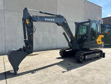 Veiling: Rupsgraafmachine Volvo EC55D Diesel 36.5kW 2018, Zakelijke goederen, Machines en Bouw | Kranen en Graafmachines, Ophalen