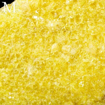 Levendig kristallijn zwavel-drusy-cluster Uitzonderlijke