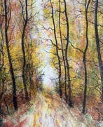 Bernard Gantner (1928-2018) - Sous-bois - Lithographie