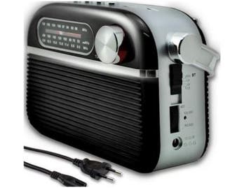 Veiling - Draagbare noodradio am-fm op batterijen, Nieuw