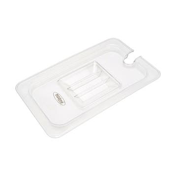 Gastronorm Deksel - 1/4 GN - Polycarbonaat - met Uitsparing, Verzenden, Nieuw in verpakking, Transport en Opslag