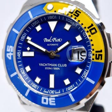 Paul Picot - Yachtman Club - P1151.SGB.2614CM010 - Heren -, Nieuw