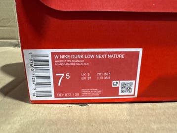 Nike - Dunk Low, W Nike Dunk Low Next Nature - Sneakers -, Nieuw