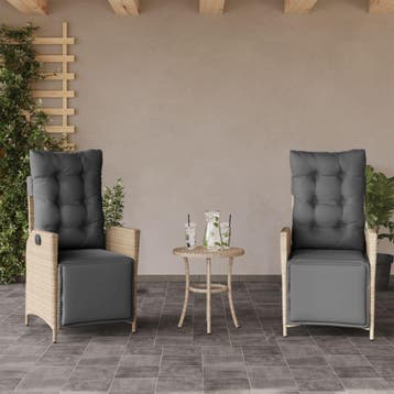 Tuinstoelen verstelbaar | 41% Korting | Retour Deal, Tuin en Terras, Tuinstoelen, Verzenden, Zo goed als nieuw, Rotan, Verstelbaar