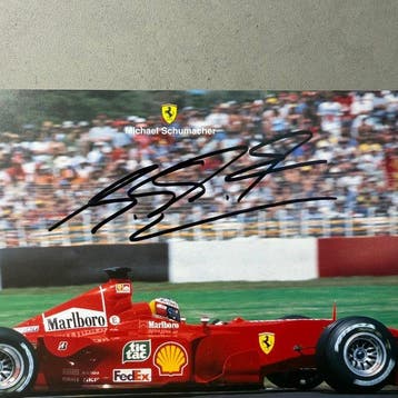 Ferrari - Michael Schumacher - 2000 - Fankaart