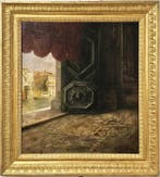 Rubens Santoro (1859 - 1942) - Scorcio di Venezia da una