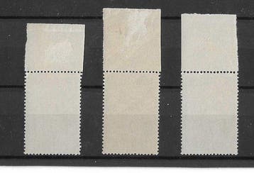 België 1933 - Lotharingen 381/385 - OBP, Gestempeld