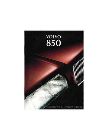 1995 VOLVO 850 BROCHURE NEDERLANDS, Boeken, Ophalen of Verzenden, Nieuw