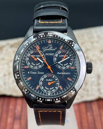 Gallucci Italy - 4 Time Zone - Zonder minimumprijs - Heren -, Nieuw