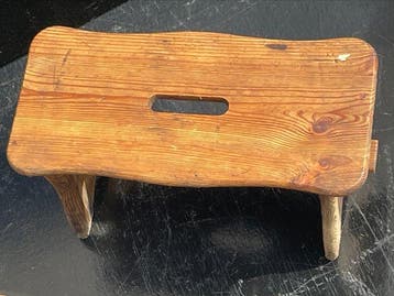 Tabouret - Bois - Deux tabourets vintage