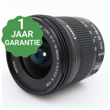 Canon EF-S 10-18mm f/4.5-5.6 IS STM | Tweedehands, Verzenden