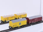 Schaal H0 Märklin 4414, 4509 en 4637 set van 4 gesloten g.., Wisselstroom, Gebruikt, Overige typen, Ophalen of Verzenden