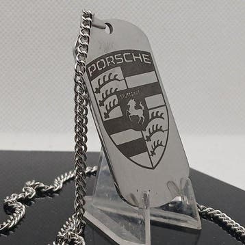 Plaque dimmatriculation - Porsche - TEAM PORSCHE LMP..