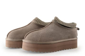 Colors of California Instappers in maat 38 Bruin, Kleding | Dames, Schoenen, Bruin, Verzenden, Instappers, Zo goed als nieuw