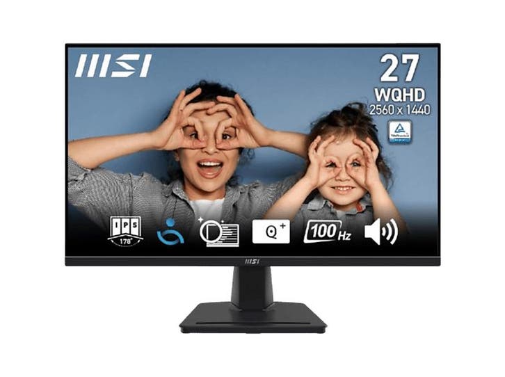 Msi -  Monitor 27 Inch 2560 X 1440 (wqhd) Ips-paneel - Zwart, Informatique & Logiciels, Moniteurs, Envoi
