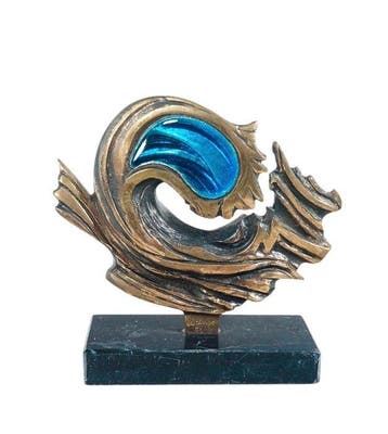 Gruppo Del Campo - Del Campo - sculptuur, Onda - 15 cm -, Antiek en Kunst