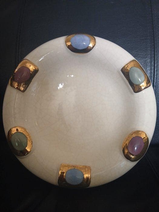 Vide-poche - Émaux de Longwy - Frankrijk, Antiquités & Art, Antiquités | Verre & Cristal