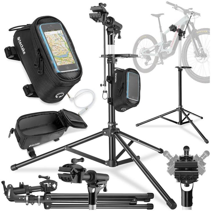 Fietsset van reparatiestandaard en framedraagtas - Type 1, Fietsen en Brommers, Fietsaccessoires | Overige Fietsaccessoires, Verzenden