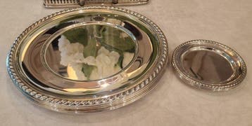 Eetservies voor 6 (12) - Verzilverd