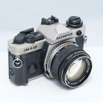 Olympus OM-4 Ti + G.Zuiko Auto-S 1,4/50mm | Analoge camera, Nieuw