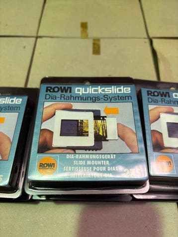 Rowi 240x Quickslide 275 Dia-Rahmungs-System – NOS, Nieuw