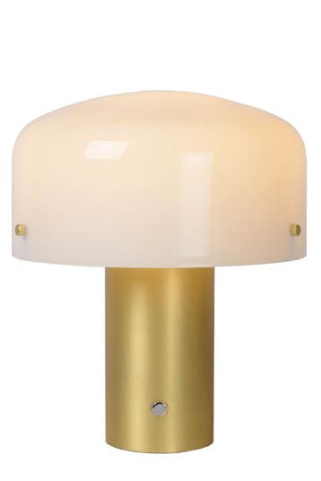 Lucide TIMON - Tafellamp - 1xE27 - Mat Goud /, Verzenden