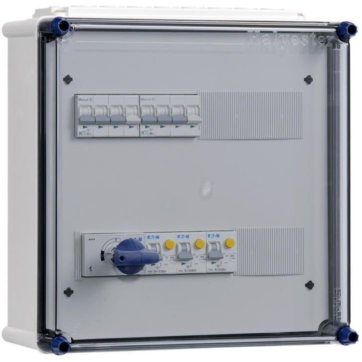 EATON INDUSTRIES Armoire dinstallation Halyester - 1864875, Bricolage & Construction, Électricité & Câbles, Envoi