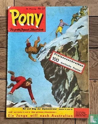 Pony (tijdschrift) [Duits] - Pony 27 - 1959, Livres, BD, Envoi